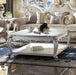 Picardy Antique Pearl Coffee Table - Home Furniture And More (Brentwood, MD)