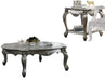 Picardy Antique Platinum Coffee Table - Home Furniture And More (Brentwood, MD)