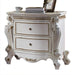 Picardy Antique Pearl Nightstand - Home Furniture And More (Brentwood, MD)