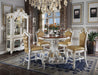 Picardy Antique Pearl & Cherry Oak Counter Height Table - Home Furniture And More (Brentwood, MD)