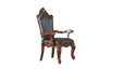 Picardy Cherry Oak & PU Arm Chair - Home Furniture And More (Brentwood, MD)