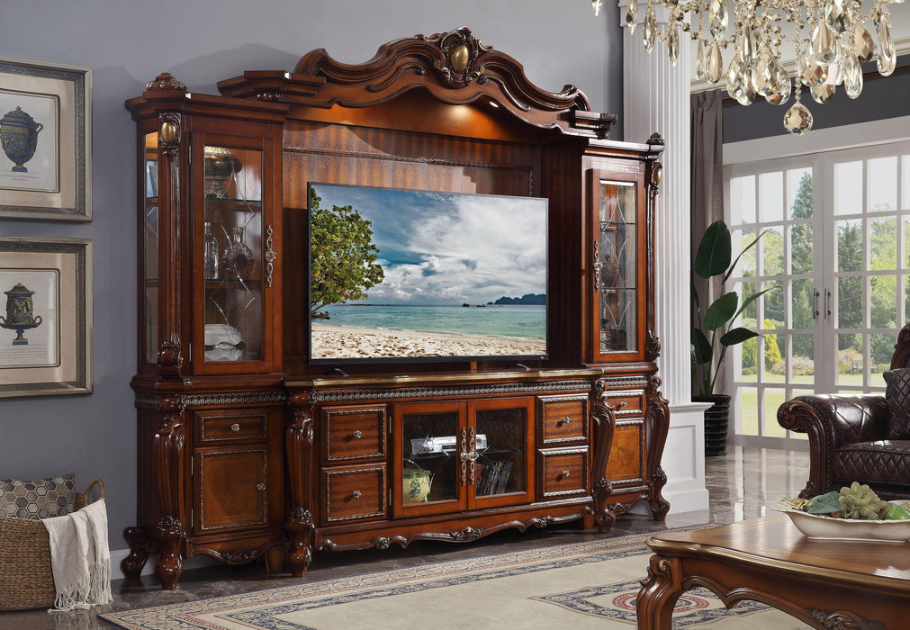 Picardy Cherry Oak Entertainment Center - Home Furniture And More (Brentwood, MD)