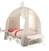 Priya II White & Light Purple Full Bed - Home Furniture And More (Brentwood, MD)