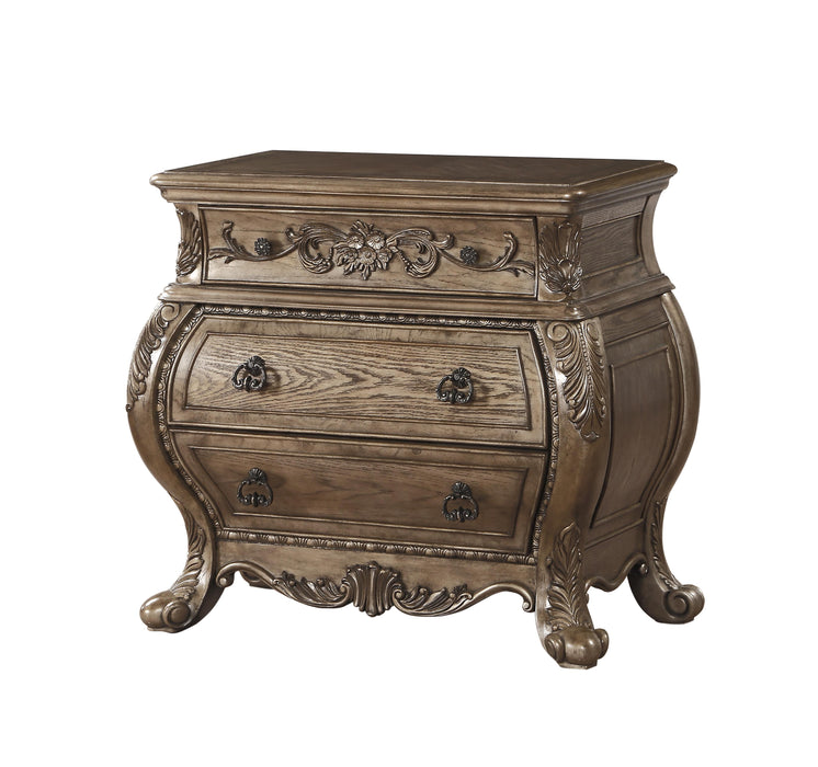Ragenardus Vintage Oak Nightstand - Home Furniture And More (Brentwood, MD)