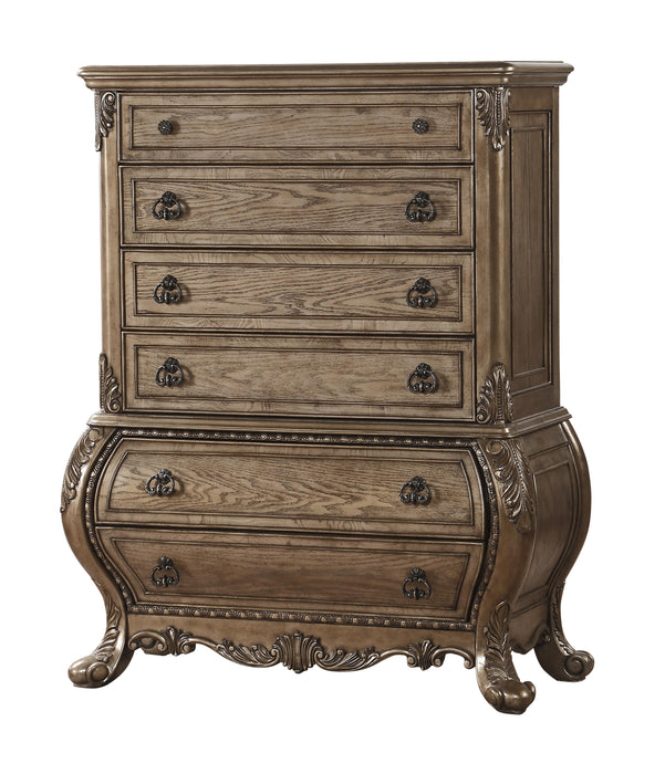Ragenardus Vintage Oak Chest - Home Furniture And More (Brentwood, MD)