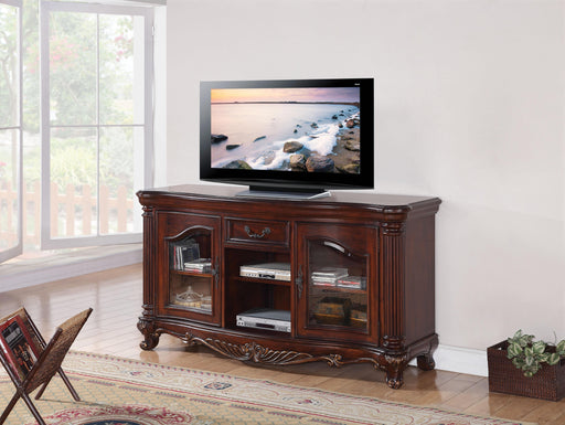 Remington Brown Cherry TV Stand - Home Furniture And More (Brentwood, MD)