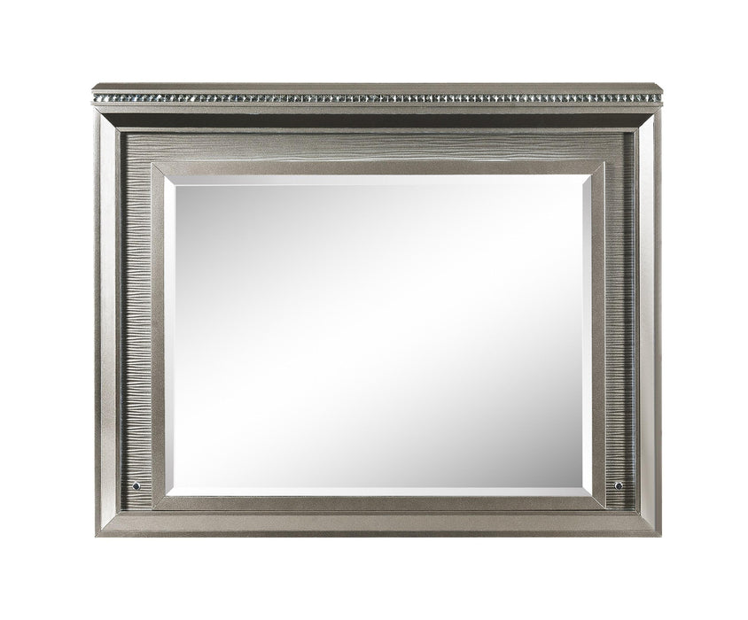 Sadie Dark Champagne Mirror (LED) - Home Furniture And More (Brentwood, MD)