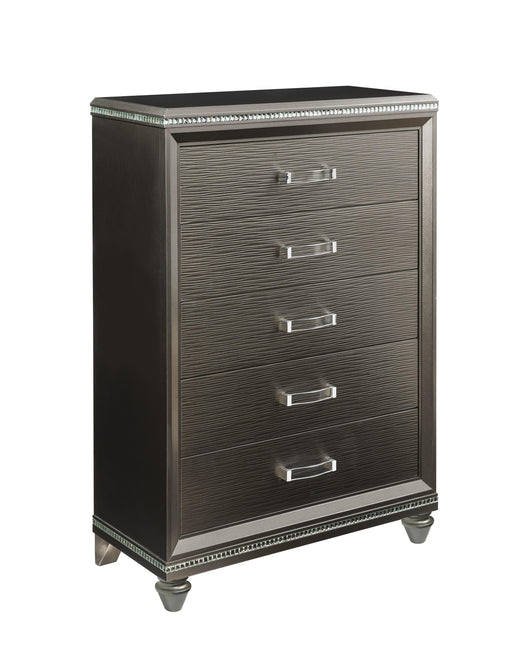 Sadie Dark Champagne Chest - Home Furniture And More (Brentwood, MD)