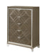 Skylar Dark Champagne Chest - Home Furniture And More (Brentwood, MD)