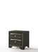Soteris Antique Gray Nightstand - Home Furniture And More (Brentwood, MD)