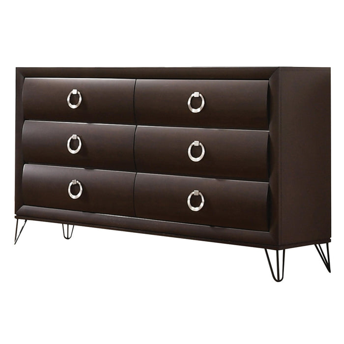 Tablita Dark Merlot Dresser - Home Furniture And More (Brentwood, MD)