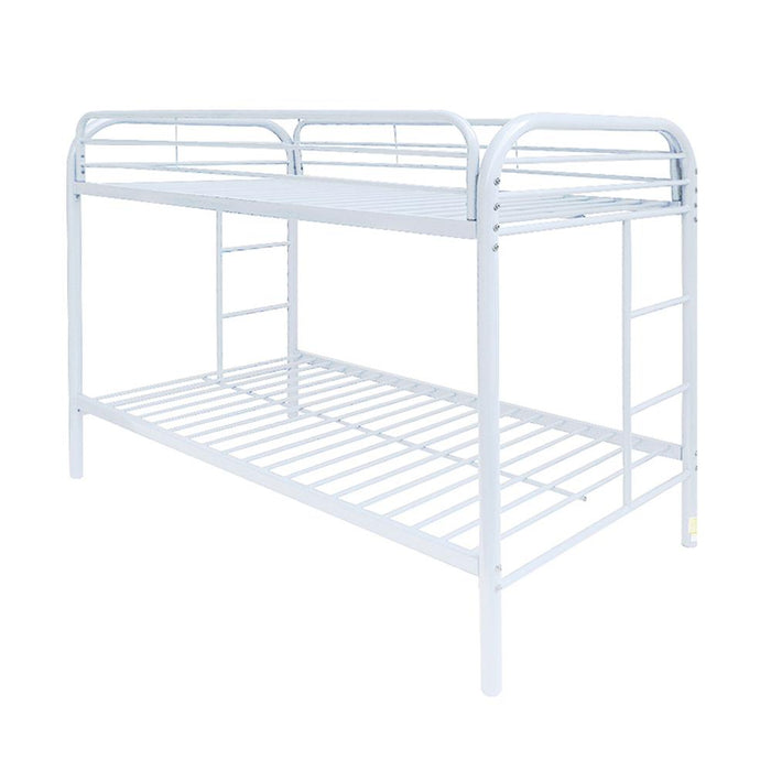 Thomas White Bunk Bed (Twin/Twin) - Home Furniture And More (Brentwood, MD)