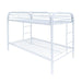Thomas White Bunk Bed (Twin/Twin) - Home Furniture And More (Brentwood, MD)