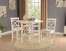 Tartys Cream Counter Height Table - Home Furniture And More (Brentwood, MD)
