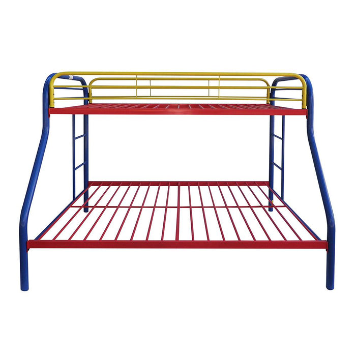 Tritan Rainbow Bunk Bed (Twin/Full) - Home Furniture And More (Brentwood, MD)