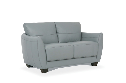 Valeria Watery Leather Loveseat - Home Furniture And More (Brentwood, MD)