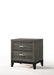 Valdemar Weathered Gray Nightstand - Home Furniture And More (Brentwood, MD)