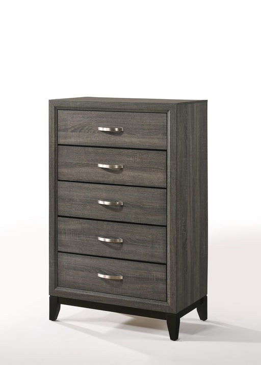 Valdemar Weathered Gray Chest - Home Furniture And More (Brentwood, MD)