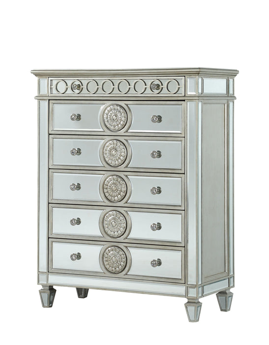 Varian Mirrored Chest - Home Furniture And More (Brentwood, MD)