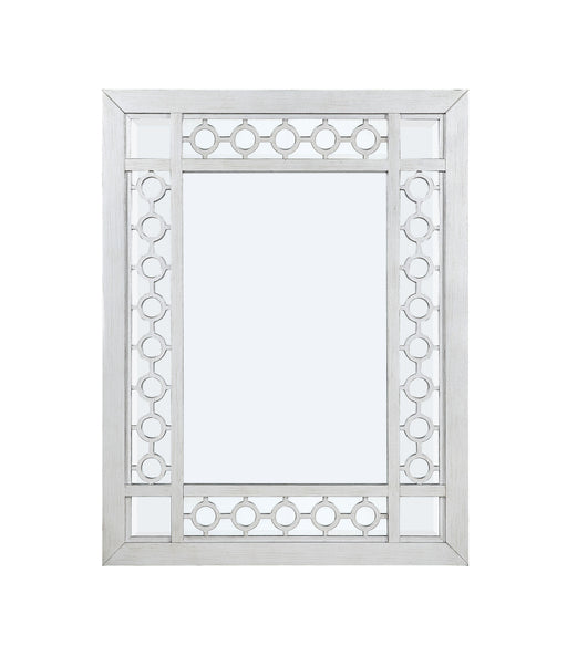 Varian Mirrored & Antique Platinum Mirror - Home Furniture And More (Brentwood, MD)