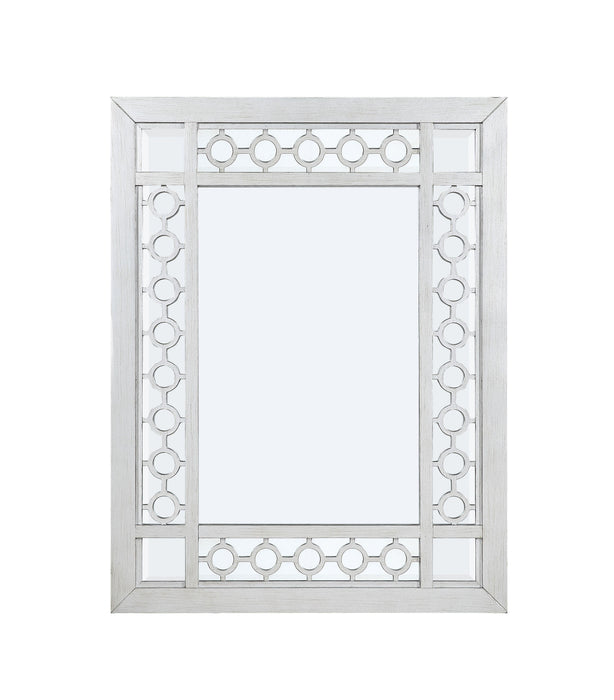 Varian Mirrored & Antique Platinum Mirror - Home Furniture And More (Brentwood, MD)