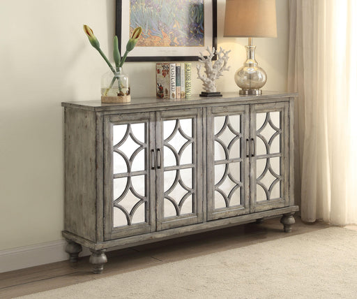 Velika Weathered Gray Console Table - Home Furniture And More (Brentwood, MD)