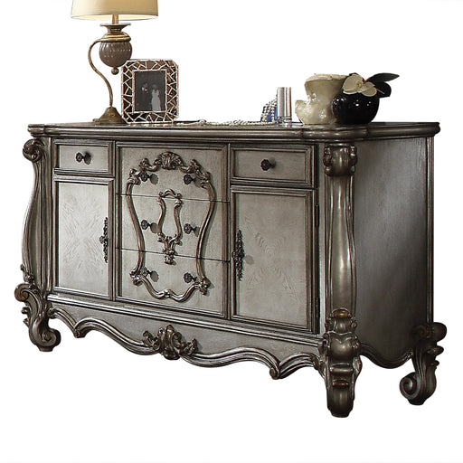 Versailles Antique Platinum Dresser - Home Furniture And More (Brentwood, MD)