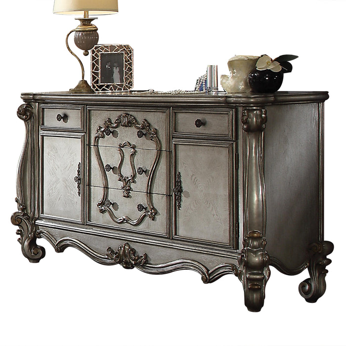 Versailles Antique Platinum Dresser - Home Furniture And More (Brentwood, MD)