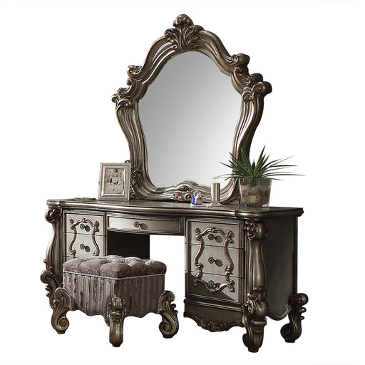 Versailles Antique Platinum Mirror - Home Furniture And More (Brentwood, MD)