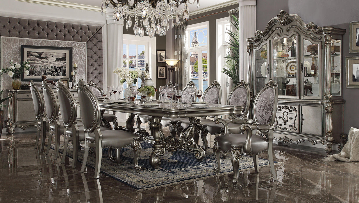 Versailles Antique Platinum Dining Table - Home Furniture And More (Brentwood, MD)