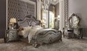 Versailles Antique Platinum Queen Bed - Home Furniture And More (Brentwood, MD)