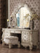 Versailles Bone White Mirror - Home Furniture And More (Brentwood, MD)