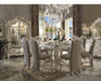 Versailles Bone White Counter Height Table - Home Furniture And More (Brentwood, MD)