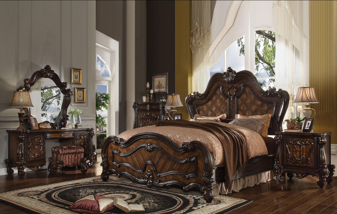 Versailles Cherry Oak California King Bed - Home Furniture And More (Brentwood, MD)