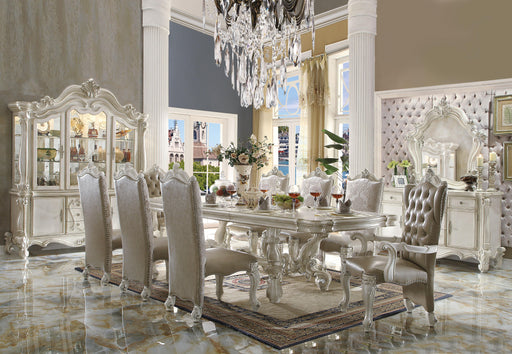 Versailles Bone White Dining Table - Home Furniture And More (Brentwood, MD)