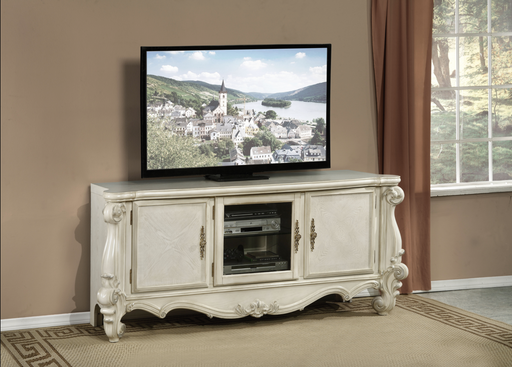 Versailles Bone White TV Stand - Home Furniture And More (Brentwood, MD)