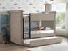 Romana II Beige Fabric Bunk Bed & Trundle (Twin/Twin) - Home Furniture And More (Brentwood, MD)