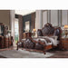 Picardy PU & Cherry Oak California King Bed - Home Furniture And More (Brentwood, MD)