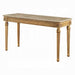 Acme Furniture Daesha Sofa Table in Marble/Antique Gold 81718 - Home Furniture And More (Brentwood, MD)