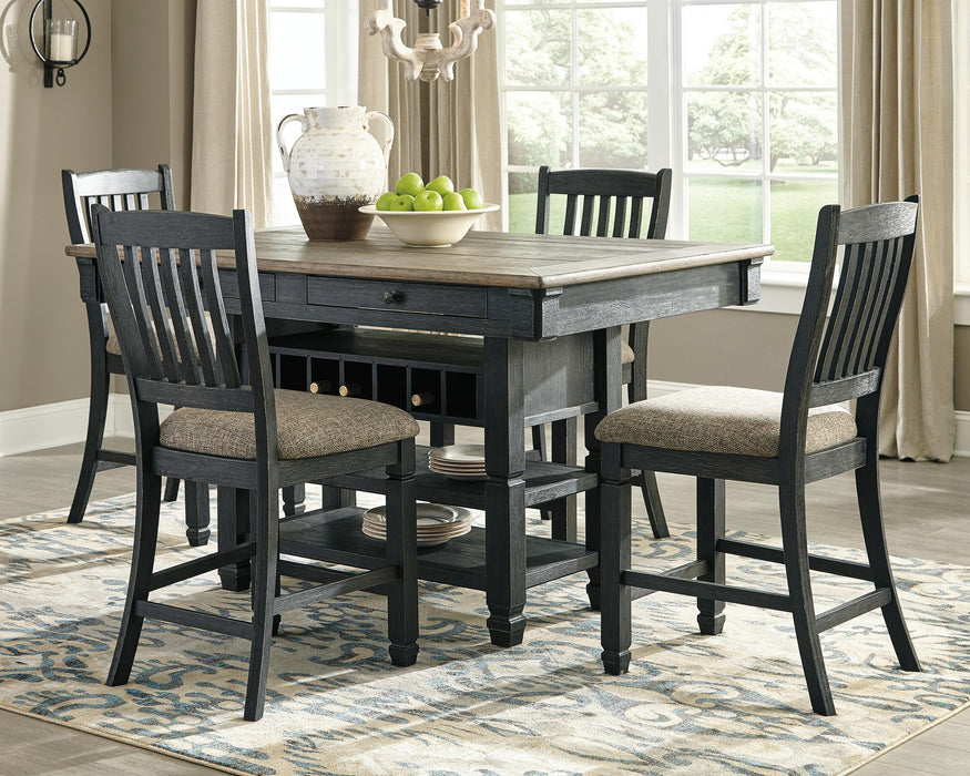 Tyler Creek Counter Height Dining Set - Home Furniture And More (Brentwood, MD)