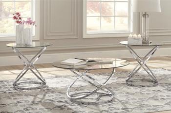 Hollynyx Table (Set of 3) - Home Furniture And More (Brentwood, MD)