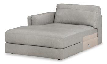 Amiata Sectional with Chaise - Home Furniture And More (Brentwood, MD)