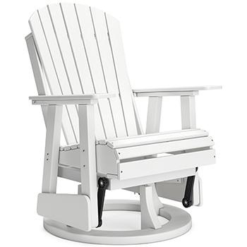 Hyland wave Outdoor Swivel Glider Chair - Home Furniture And More (Brentwood, MD)
