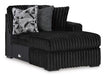 Midnight-Madness Sectional Sofa with Chaise - Home Furniture And More (Brentwood, MD)
