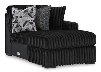 Midnight-Madness Sectional Sofa with Chaise - Home Furniture And More (Brentwood, MD)