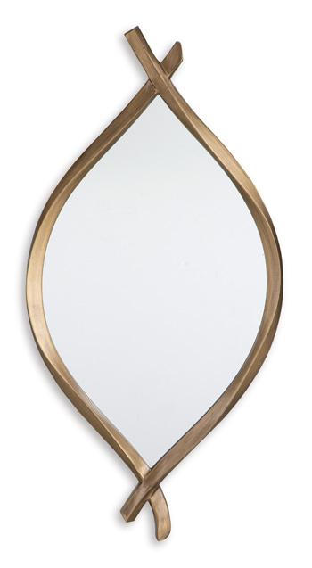 Bartner Accent Mirror - Home Furniture And More (Brentwood, MD)