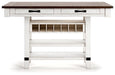 Valebeck Counter Height Dining Table - Home Furniture And More (Brentwood, MD)