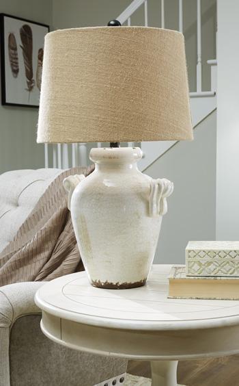 Emelda Table Lamp - Home Furniture And More (Brentwood, MD)