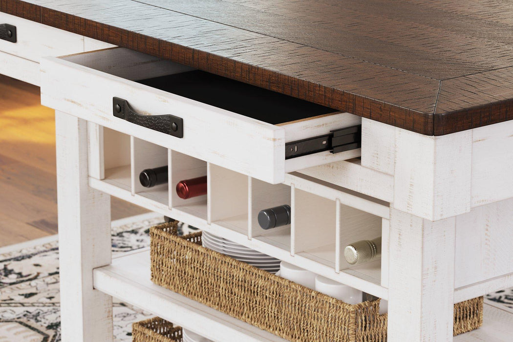 Valebeck Counter Height Dining Table - Home Furniture And More (Brentwood, MD)