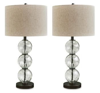 Airbal Table Lamp (Set of 2) - Home Furniture And More (Brentwood, MD)
